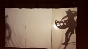 Пластилиновая ворона в теневом театре