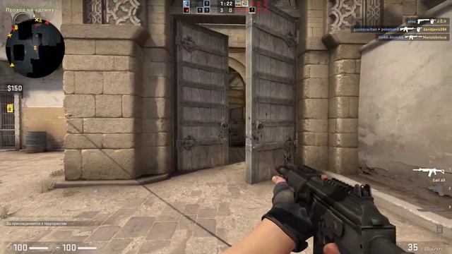 CS-GO Разминка с читаками! смотреть онлайн