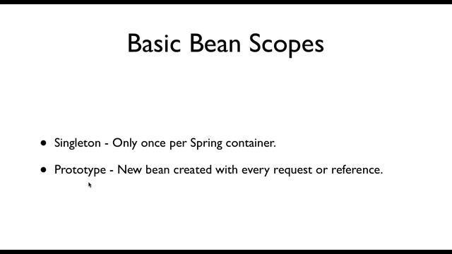 Spring Tutorial 11 Understanding Bean Scopes смотреть онлайн