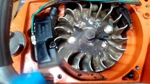 Husqvarna 346xp cтартер не работает, не входит в зацепление