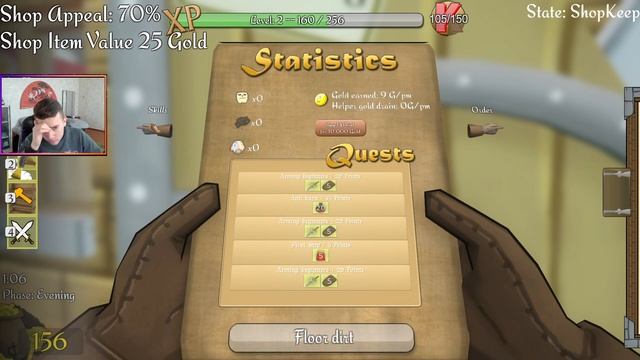 ОТКРЫВАЕМ МАГАЗИНЧИК В SHOPPE KEEP ➤ #1 #shoppekeep !  #game  @sekunda_  смотреть онлайн