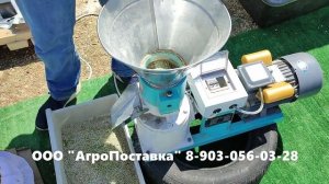 Мини гранулятор для домашнего хозяйства ZLSP-120. Гранулирует зерно и траву.