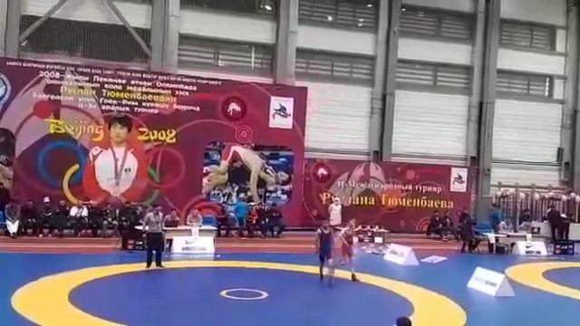 Борец Байель Ажыбеков смотреть онлайн