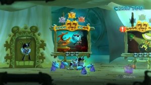 прохождение Rayman Legends #17 сюжет 20000 люмов под водой / глубинный особняк / станция зачистки