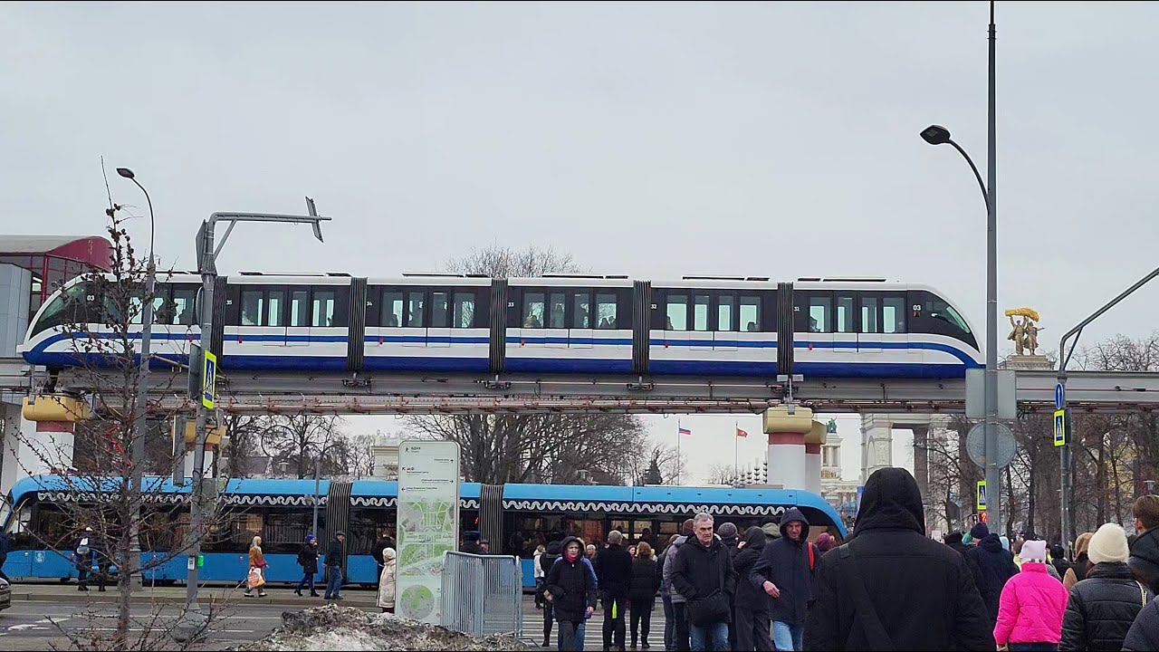 ВДНХ - Монорельсы -Телецентр