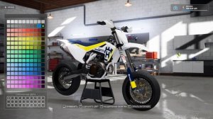 RIDE 4 Husqvarna FS 450. Stock vs Tuning. Gameplay.