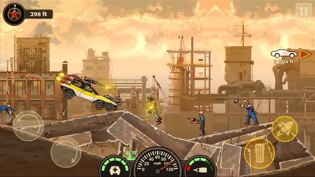 МАШИНЫ против ЗОМБИ #6. Earn to Die 3 ПРОХОЖДЕНИЕ. Игра. Cars games смотреть онлайн