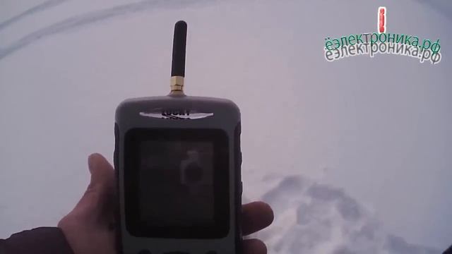 Беспроводной эхолот на зимней рыбалке смотреть онлайн