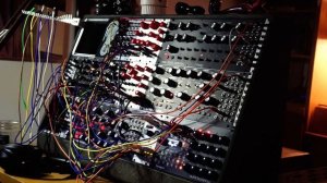 I am alone and all around me is night. (Subharmonicon, DFAM, Mother-32, Ensemble Oscillator)