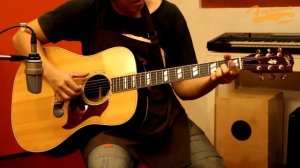 รีวิวเสียง Gibson Songwriter Deluxe full body