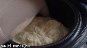 Творожный кулич в мультиварке