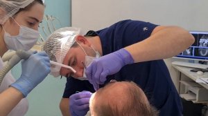 Сложное удаление постоянного зуба