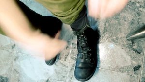 Как правильно шнуровать армейские ботинки