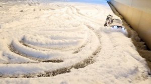 traxxas trx 4  в снегу 4x4  monster 👻