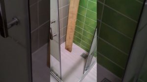 Укладка плитки душевой с уклоном под слив