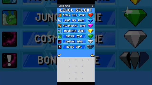 Sonic Jump - Cheats - Java Game - Android @cidgamer9999 #emulator #javagame