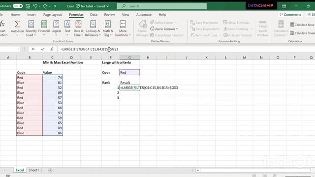 How to get n largest values with criteria in Excel смотреть онлайн