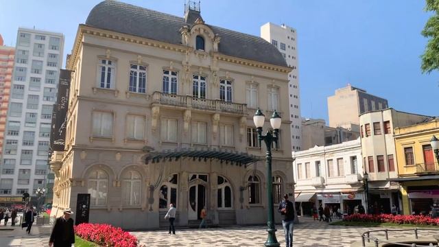 【4K】WALK CURITIBA Parana BRAZIL 4k video SLOW TV travel vlog смотреть онлайн