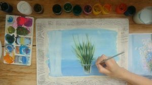 Мастер-класс по рисованию гуашью "Букет полевых цветов".