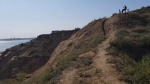 Ч.3. Контрасты Тамани. Поселок Волна. Обвал берега.