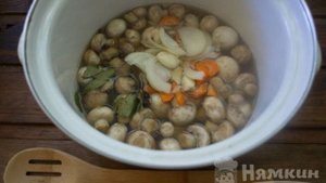 Маринованные шампиньоны на зиму