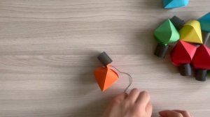 САМАЯ КРАСИВАЯ ГИРЛЯНДА 2023 ИЗ БУМАГИ | СВОИМИ РУКАМИ | Бюджетная гирлянда ?