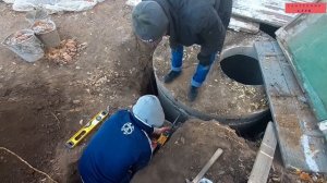 КАНАЛИЗАЦИОННАЯ ТРУБА В ТРАНШЕИ!
ПЕРВЫЙ ОПЫТ