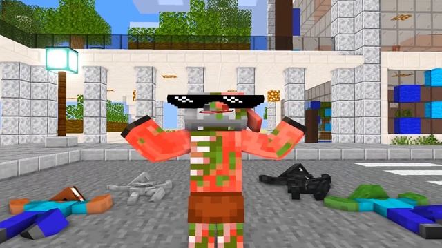 Monster School : SKIBIDI TOILET POLICEMAN VS TV MAN AND CAMERAMAN CHALLENGE - Minecraft Animation смотреть онлайн