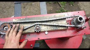 косилка роторная кр-1.1 - казнить нельзя помиловать! rotary mower for walk-behind tractor