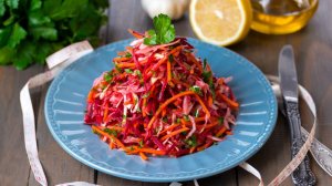 🥗 Салат «Метёлка» — рецепт для похудения. Супер сочный витаминный салат на ужин!