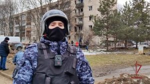 В Санкт-Петербурге сотрудники Росгвардии обеспечили эвакуацию жителей дома на Пискаревском проспекте