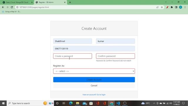 JavaScript & jQuery Tutorial for Beginners #7: Form Validation of Registration Page