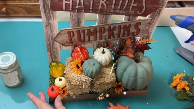 $1 HIGH END EASY QUICK WOOD FALL DIYS | DOLLAR TREE DIYS | FARMHOUSE HOME DECOR | BUDGET DECOR DIY смотреть онлайн