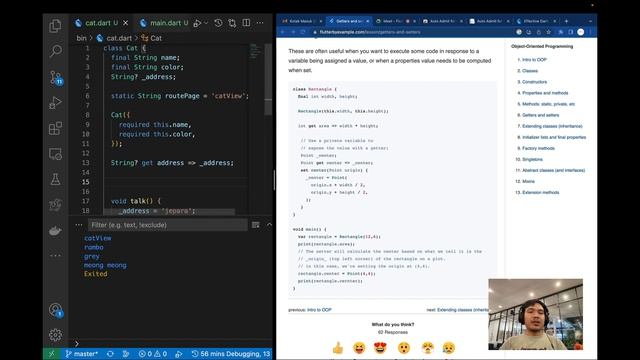 Dart Object Oriented Programming - Flutter Intensive Club (FIC) смотреть онлайн