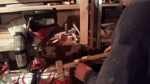 Упор с линейкой для торцовки