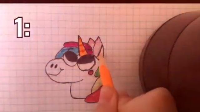Рисунки единорогов!Идеи для срисовки единорогов!