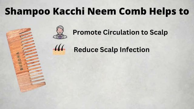 Buddha Natural - Shampoo Kacchi Neem Comb - Gentle Detangling for Healthy Hair #haircare смотреть онлайн