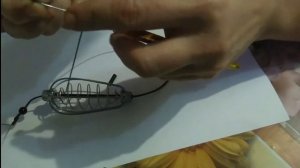 Снасть с кормушкой "ГРУША". Как собрать