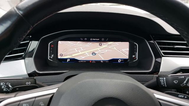 ЦИФРОВАЯ ПРИБОРКА VW PASSAT B8+ 2020г смотреть онлайн