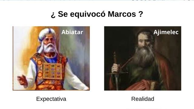 ¿ Abiatar o Ajimelec ? El problema de Marcos 2. 26 | Pedro Lara