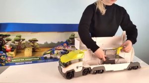 Патрулевоз Автовоз серии "Джунгли". Обзор игрушки  Щенячий Патруль