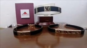 Браслеты из каучука с золотом