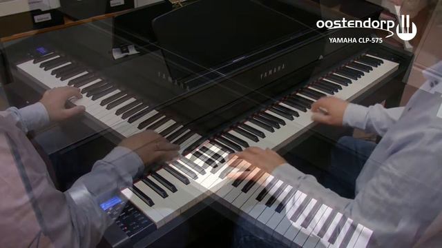 Yamaha CLP 575 digitale piano | Sounddemo смотреть онлайн