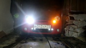 Светодиодные лампы ДХО в поворотники 2в1