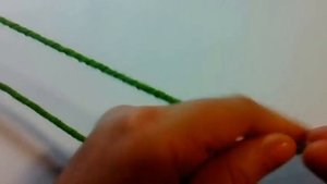 как сделать шнурок, пояс, веревочку... за 10 минут!