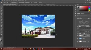 ANIME EFFECT IN PHOTOSHOP  " TAYUG TOWN HALL"