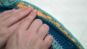 Вязание крючком. Описание. Урок 4. Ряд 29. Красивый плед – мандала, цветы, узоры, мотивы крючком