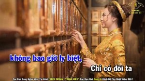 Karaoke Nhạc Sống Bolero Nhạc Vàng Trữ Tình Hòa Tấu | Liên Khúc Người Tình Không Đến | Trọng Hiếu