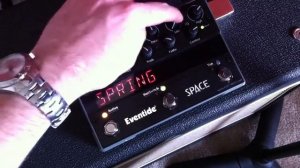 Eventide SPACE Reverb — Spring walkthrough