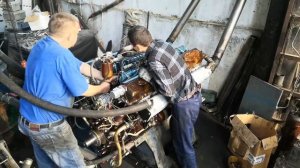 Дизельный двигатель 2Д12-525, Первый пуск после как  ремонта